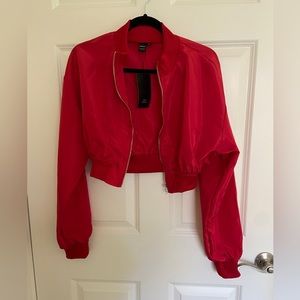 Cropped Red Bomber